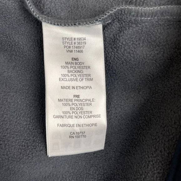 Elevate Men Long Sleeve Full Zip Windbreaker Jacket Size XL - Picture 4 of 6